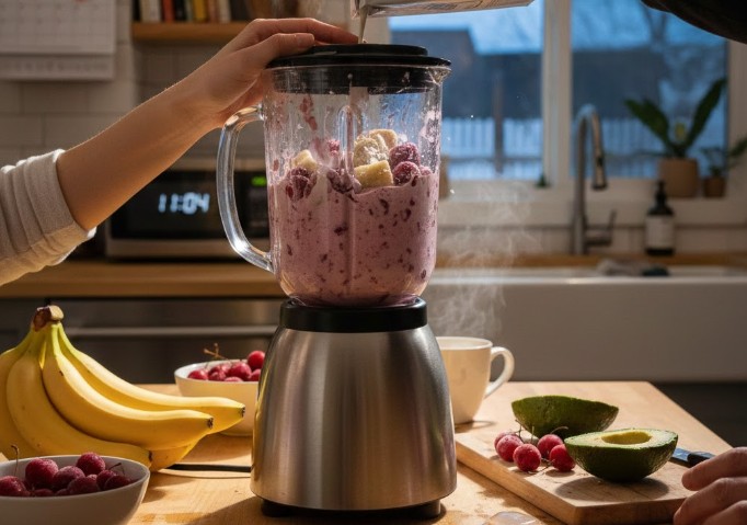 Donmus-Muz-ve-Kiraz Gece Smoothie içilir mi?