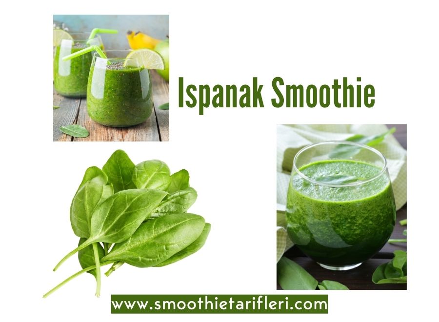 Ispanak Smoothie Tarifi