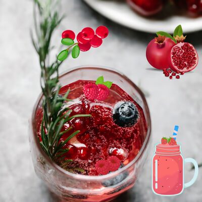 kahvaltılık meyveli smoothie