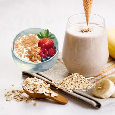 yulaflı diyet smoothie