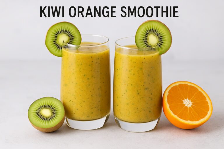 Kivi portakal Smoothie