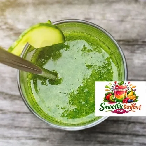 yeil çaylı smoothie tarifi
